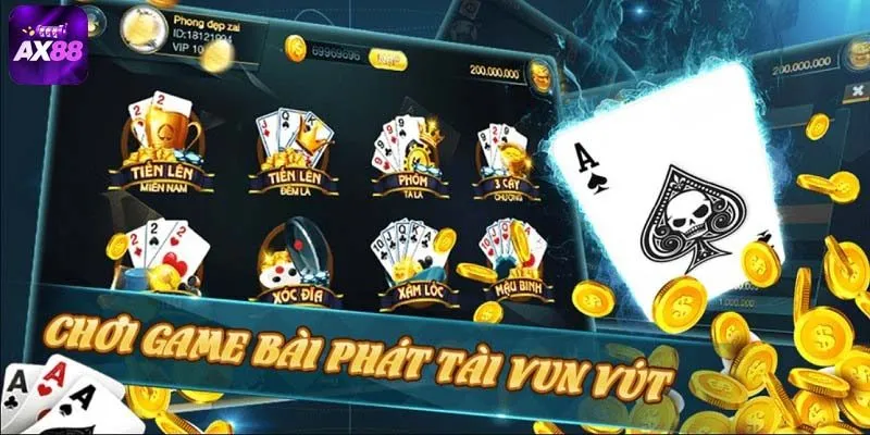 Một số ưu điểm vượt trội giúp game bài tại AX88 thu hút người chơi
